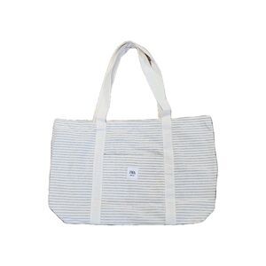 ZARA Large Striped Reusable Join Life Eco Edition Tote Bag Sustainable Chic
